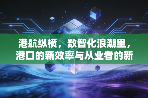 港航纵横，数智化浪潮里，港口的新效率与从业者的新生活