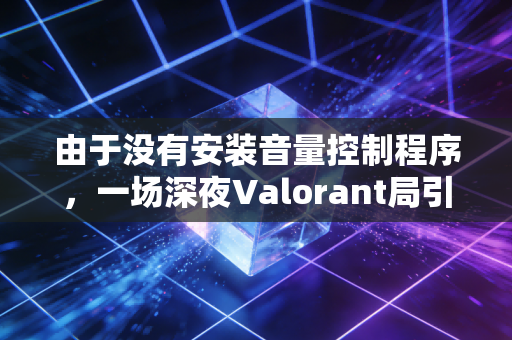 由于没有安装音量控制程序，一场深夜Valorant局引发的游戏体验细节反思