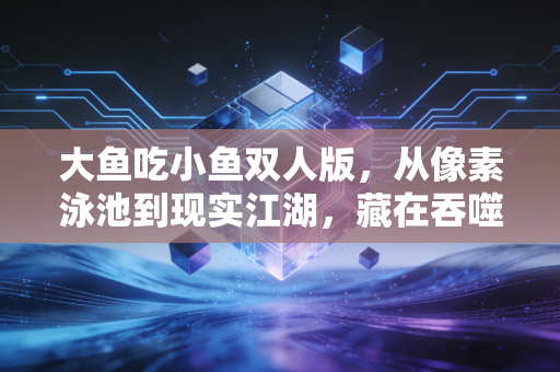 大鱼吃小鱼双人版，从像素泳池到现实江湖，藏在吞噬里的成长哲学