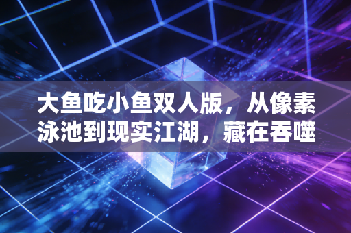 大鱼吃小鱼双人版，从像素泳池到现实江湖，藏在吞噬里的成长哲学
