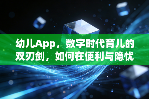 幼儿App，数字时代育儿的双刃剑，如何在便利与隐忧中找到平衡？