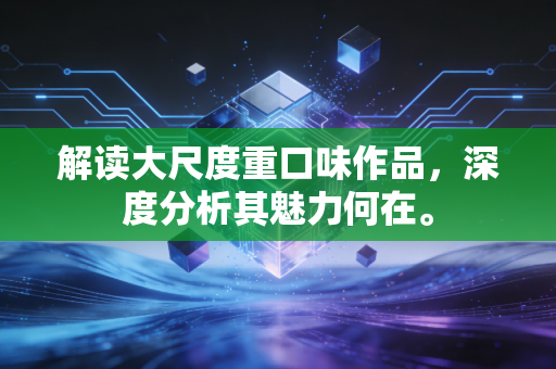 解读大尺度重口味作品，深度分析其魅力何在。