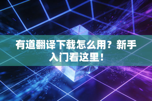 有道翻译下载怎么用？新手入门看这里！