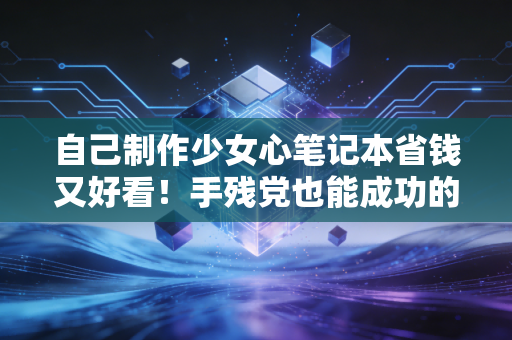 自己制作少女心笔记本省钱又好看！手残党也能成功的秘诀