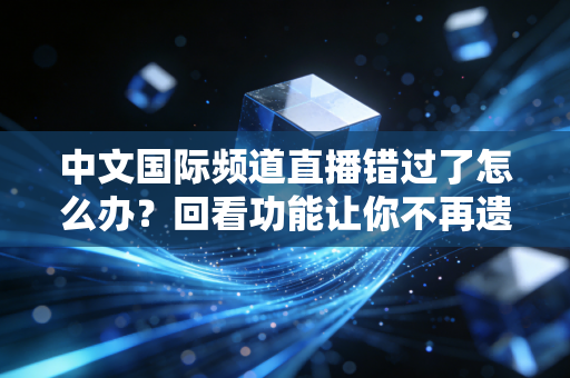 中文国际频道直播错过了怎么办？回看功能让你不再遗憾！