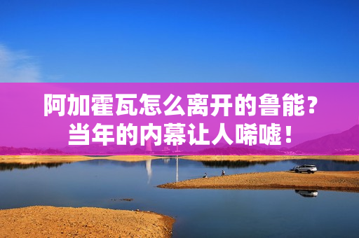 阿加霍瓦怎么离开的鲁能？当年的内幕让人唏嘘！