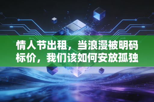 情人节出租，当浪漫被明码标价，我们该如何安放孤独？