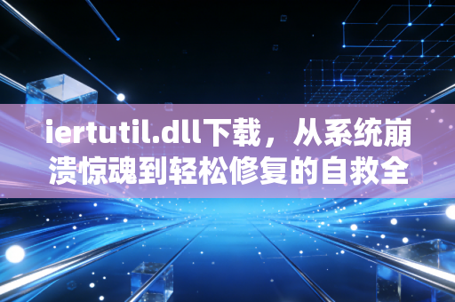 iertutil.dll下载，从系统崩溃惊魂到轻松修复的自救全攻略