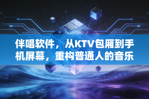 伴唱软件，从KTV包厢到手机屏幕，重构普通人的音乐表达场景