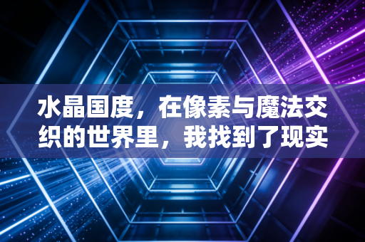 水晶国度，在像素与魔法交织的世界里，我找到了现实缺失的创造感