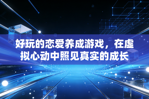 好玩的恋爱养成游戏，在虚拟心动中照见真实的成长