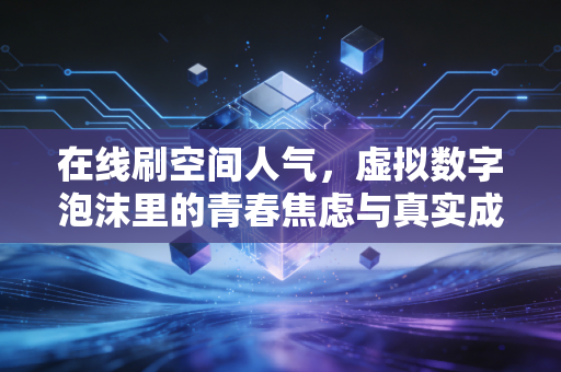 在线刷空间人气，虚拟数字泡沫里的青春焦虑与真实成长