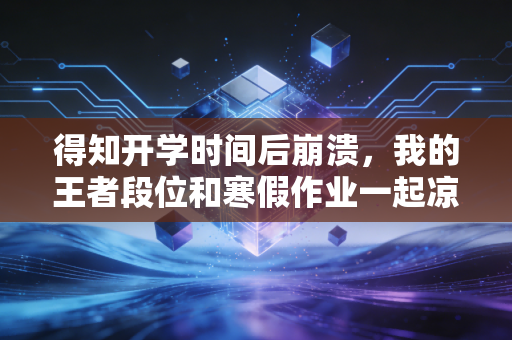 得知开学时间后崩溃，我的王者段位和寒假作业一起凉了？