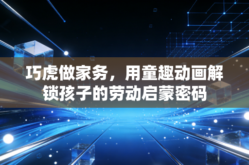 巧虎做家务，用童趣动画解锁孩子的劳动启蒙密码