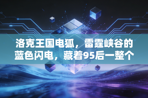 洛克王国电狐，雷霆峡谷的蓝色闪电，藏着95后一整个童年的热血与遗憾