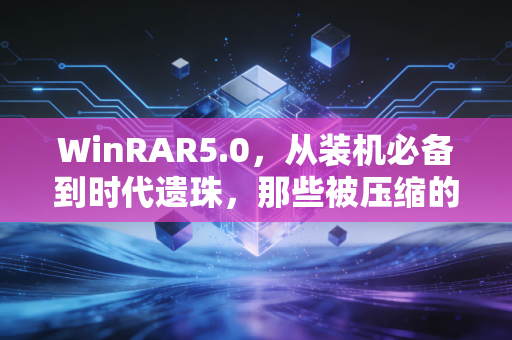 WinRAR5.0，从装机必备到时代遗珠，那些被压缩的青春记忆