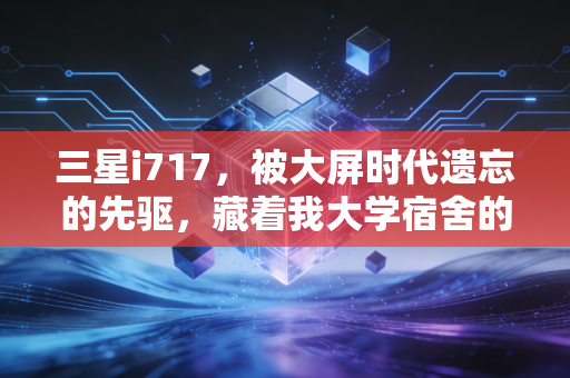 三星i717，被大屏时代遗忘的先驱，藏着我大学宿舍的热血青春