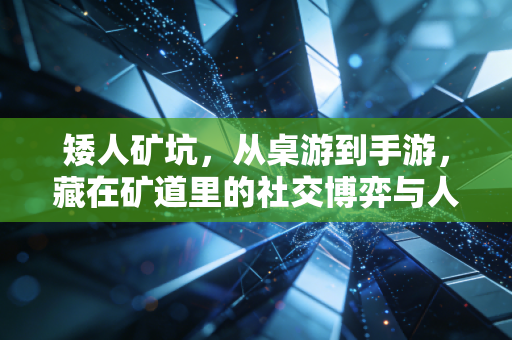 矮人矿坑，从桌游到手游，藏在矿道里的社交博弈与人性试炼