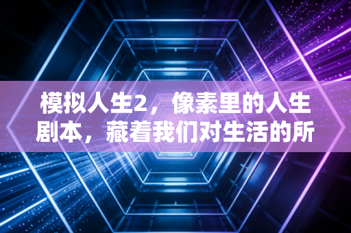 模拟人生2，像素里的人生剧本，藏着我们对生活的所有想象