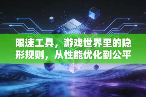 限速工具，游戏世界里的隐形规则，从性能优化到公平竞技的多维价值