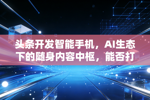 头条开发智能手机，AI生态下的随身内容中枢，能否打破行业固有格局？