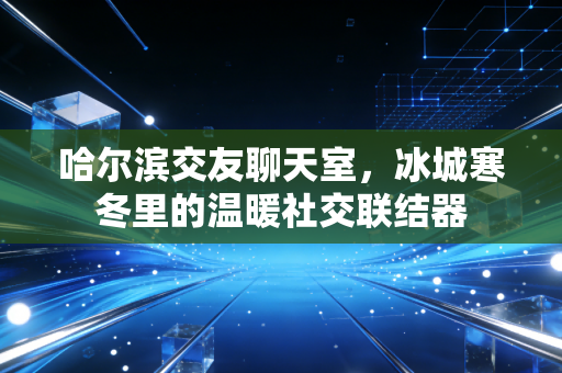 哈尔滨交友聊天室，冰城寒冬里的温暖社交联结器