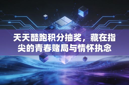 天天酷跑积分抽奖，藏在指尖的青春赌局与情怀执念