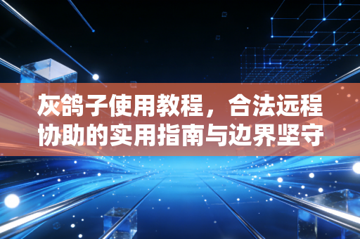 灰鸽子使用教程，合法远程协助的实用指南与边界坚守