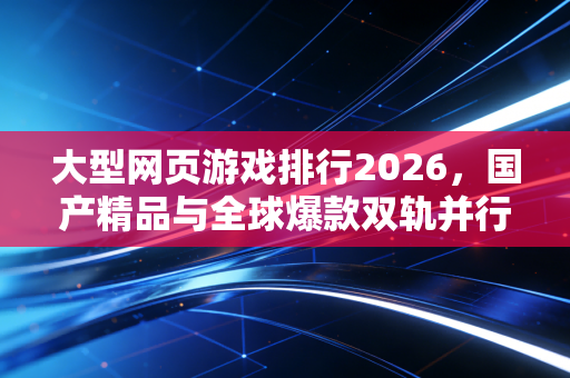 大型网页游戏排行2026，国产精品与全球爆款双轨并行，谁是你的碎片时间新宠？