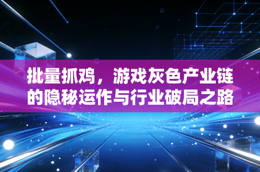 批量抓鸡，游戏灰色产业链的隐秘运作与行业破局之路