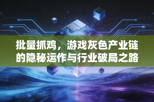 批量抓鸡,游戏灰色产业链的隐秘运作与行业破局之路
