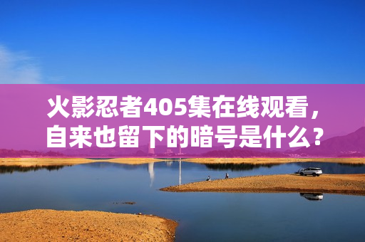 火影忍者405集在线观看,自来也留下的暗号是什么?