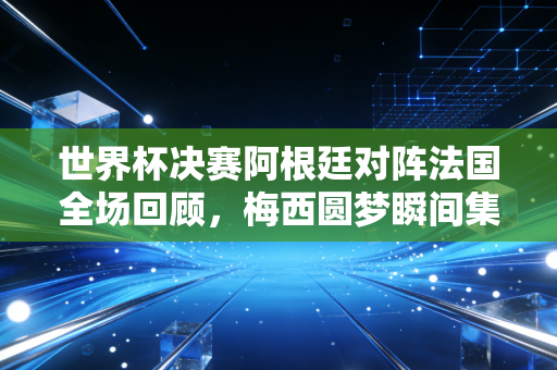 世界杯决赛阿根廷对阵法国全场回顾,梅西圆梦瞬间集锦!