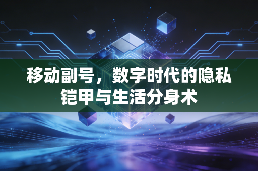 移动副号，数字时代的隐私铠甲与生活分身术