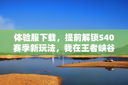 体验服下载，提前解锁S40赛季新玩法，我在王者峡谷的先锋测试员日常