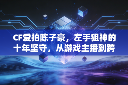 CF爱拍陈子豪，左手狙神的十年坚守，从游戏主播到跨界创业者