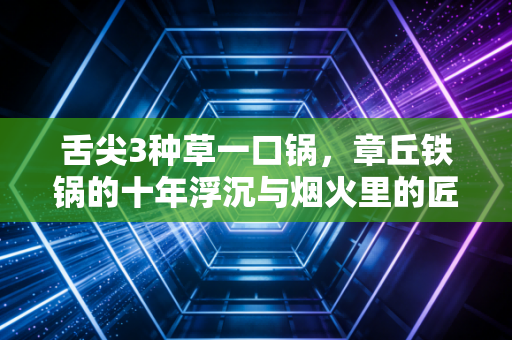 舌尖3种草一口锅，章丘铁锅的十年浮沉与烟火里的匠心传承