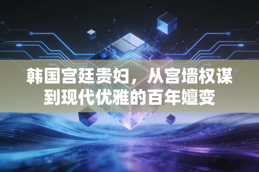 韩国宫廷贵妇，从宫墙权谋到现代优雅的百年嬗变