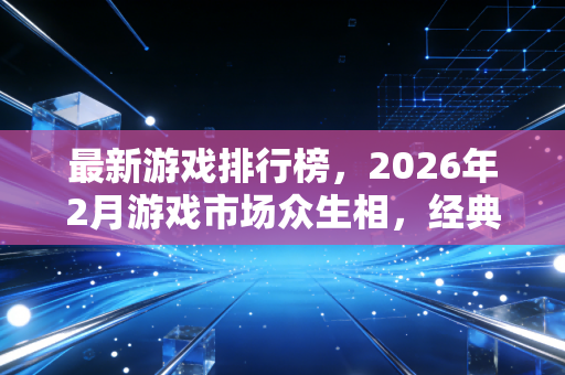 最新游戏排行榜，2026年2月游戏市场众生相，经典IP与新锐力量的碰撞