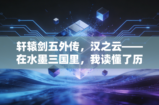 轩辕剑五外传，汉之云——在水墨三国里，我读懂了历史的另一种重量