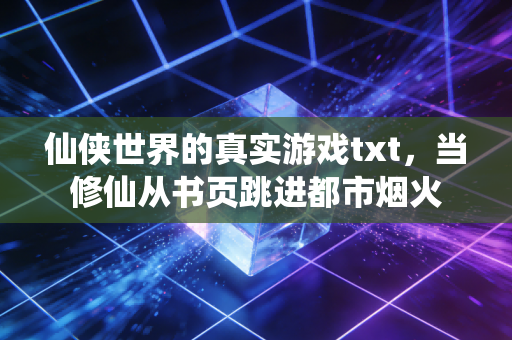 仙侠世界的真实游戏txt，当修仙从书页跳进都市烟火