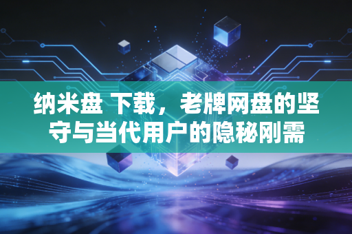 纳米盘 下载，老牌网盘的坚守与当代用户的隐秘刚需