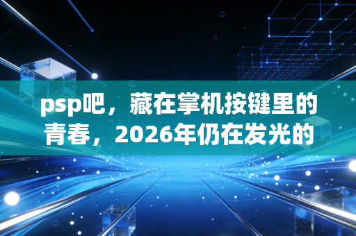 psp吧，藏在掌机按键里的青春，2026年仍在发光的玩家自留地