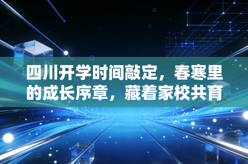四川开学时间敲定，春寒里的成长序章，藏着家校共育的新课题