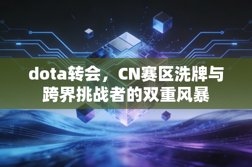 dota转会，CN赛区洗牌与跨界挑战者的双重风暴