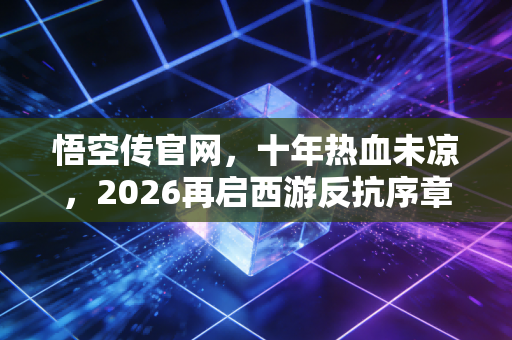 悟空传官网，十年热血未凉，2026再启西游反抗序章