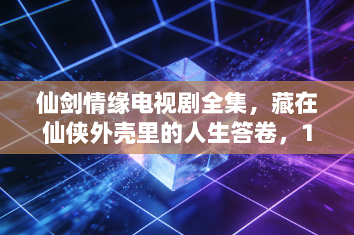 仙剑情缘电视剧全集，藏在仙侠外壳里的人生答卷，18年后再看依然泪目