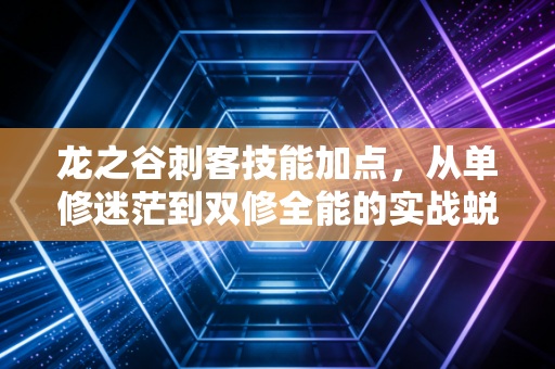 龙之谷刺客技能加点，从单修迷茫到双修全能的实战蜕变
