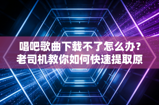 唱吧歌曲下载不了怎么办？老司机教你如何快速提取原声