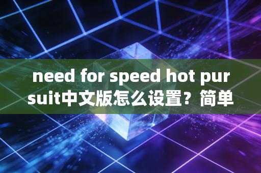need for speed hot pursuit中文版怎么设置？简单几步搞定！